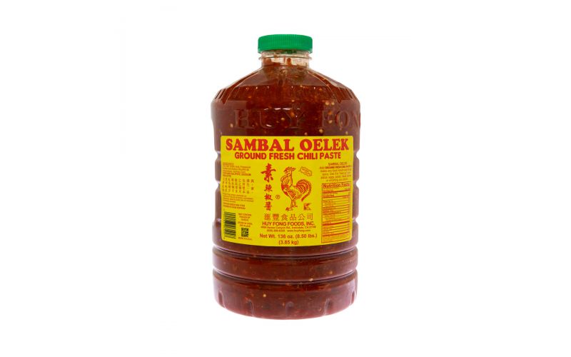 Huy Fong Sambal Oelek Chilli Paste 8.5 Lb Bottle Bulk