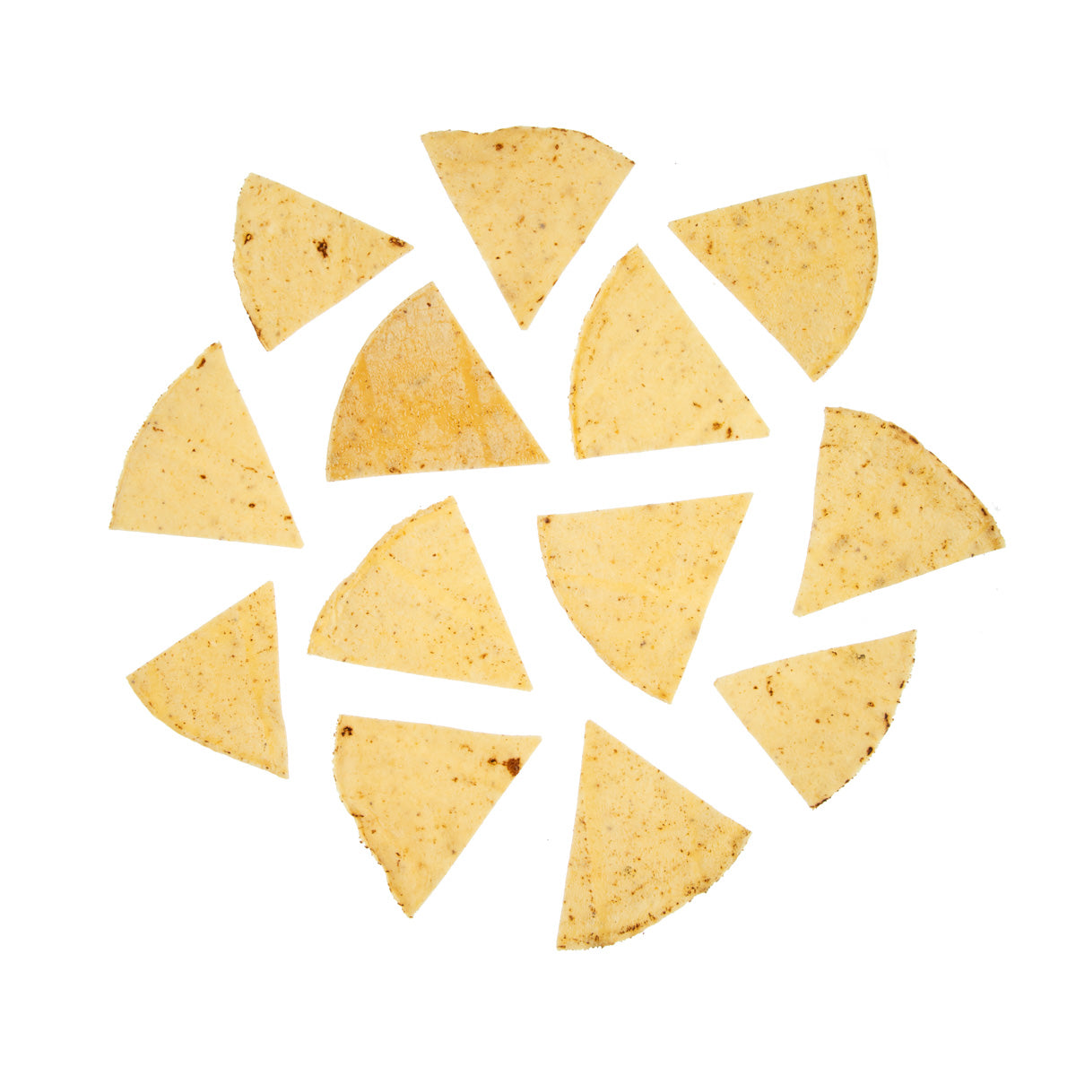 La Milpa De Rosa White Corn Tortilla Chips Bulk 1 LB