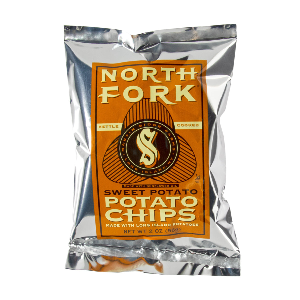 Wholesale North Fork Potato Chips Sweet Potato Chips 2 OZ-24ct Case Bulk