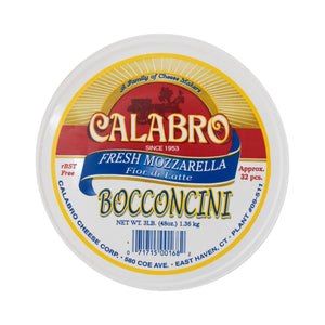 Wholesale Calabro Mozzarella Bocconcino 3lb-2ct Case Bulk