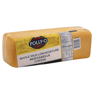 Wholesale Polly-O Smoked Mozzarella Cheese 6lb-2ct Case Bulk