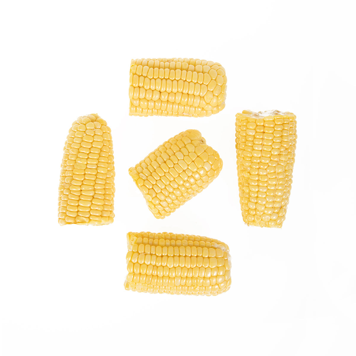 Wholesale BoxNCase Cleaned and Husked Half Corn-40 Ct Case Bulk