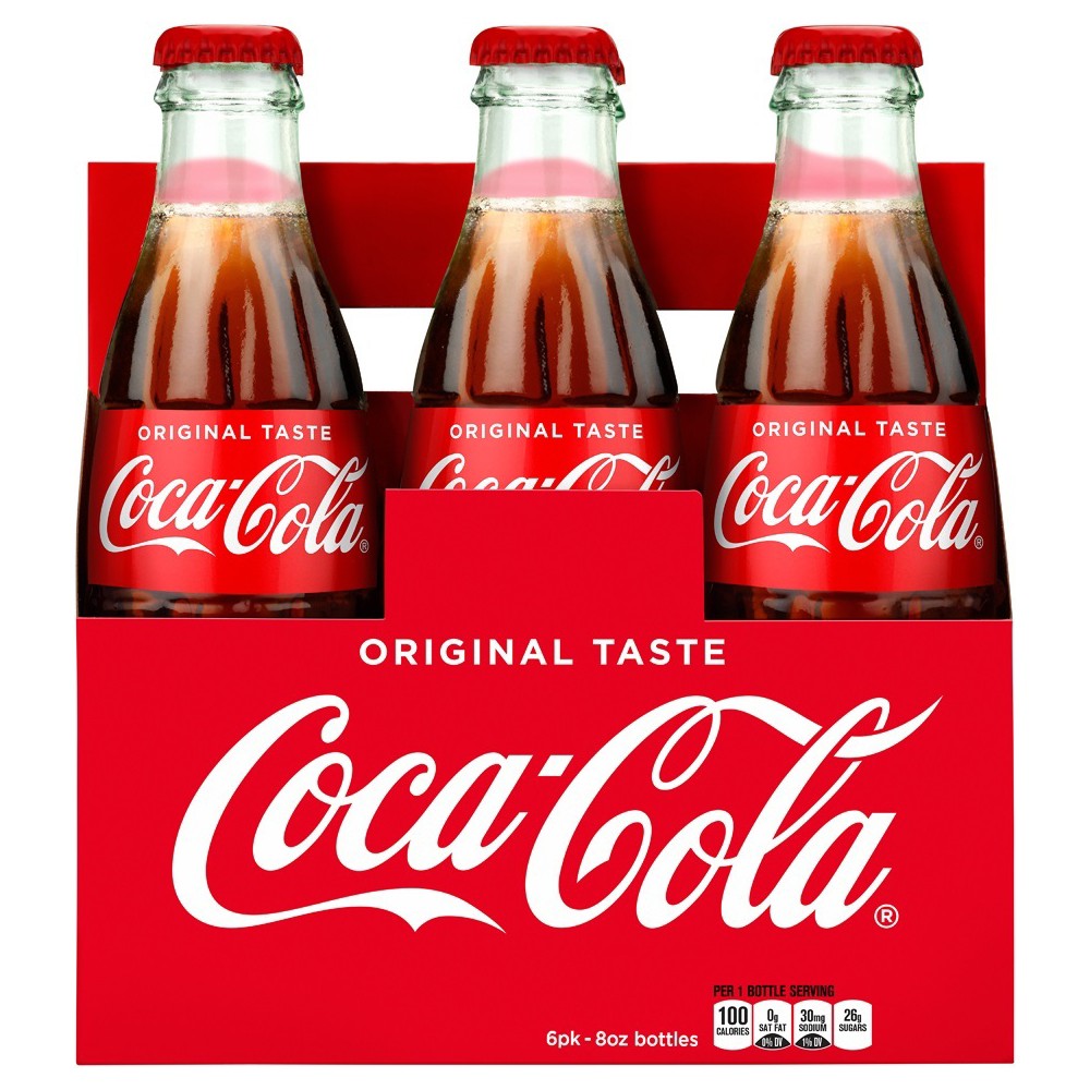 Coca-Cola Glass Bottle 8 Oz