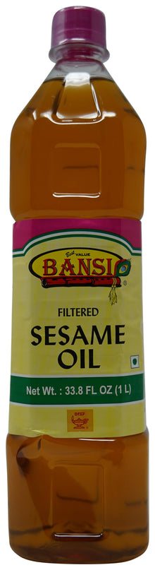Wholesale Bansi Sesame Oil 33.8 oz- Bulk