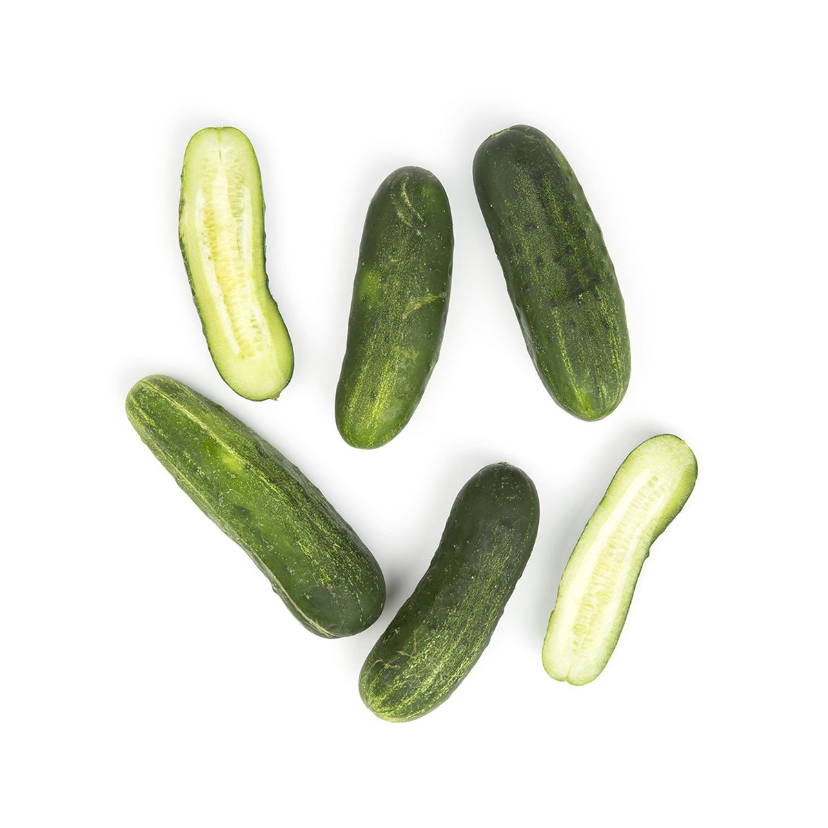 Wholesale BoxNCase Kirby Cucumbers-1/2 Bushel Bulk