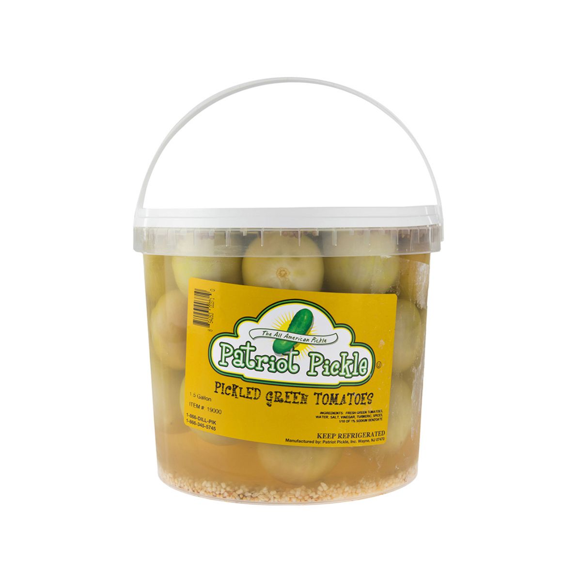 Wholesale Patriot Pickle Pickled Green Tomatoes- Bulk