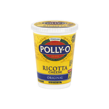 Polly-O Whole Milk Ricotta Cheese Tub 3lb