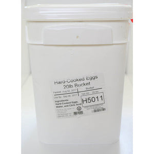 Wholesale Sauder Hard Cooked Eggs Bucket 20lb-1ct Case Bulk