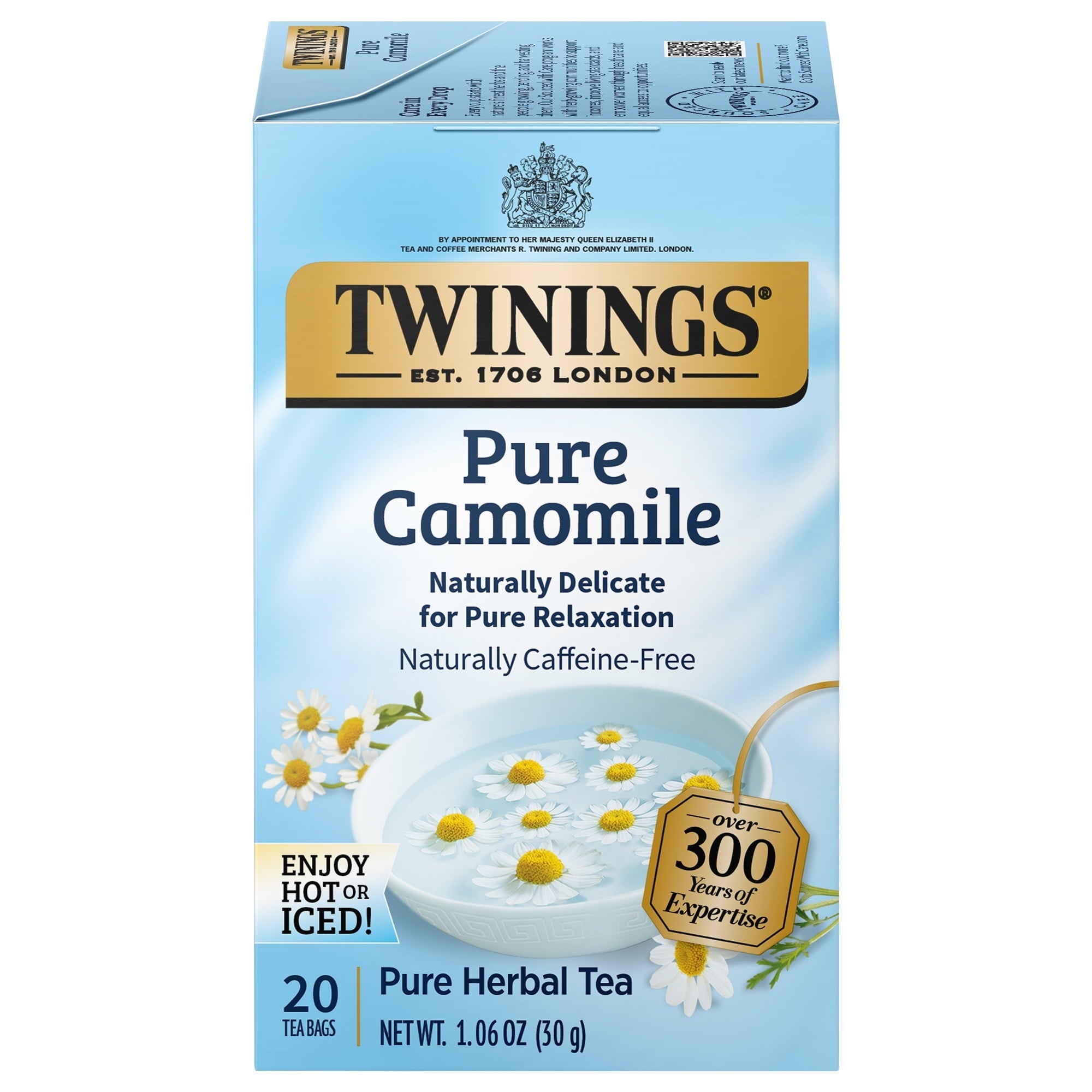 Twinings Of London Pure Camomile Herbal Tea Bags 1.06 Oz
