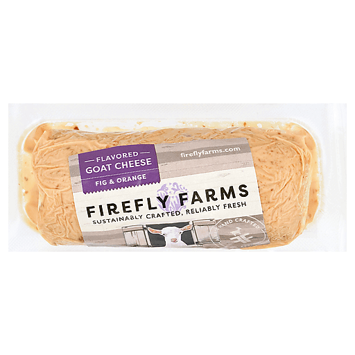 Wholesale Firefly Farms Fig & Orange Flavored Goat Cheese 4 oz-12ct Case Bulk