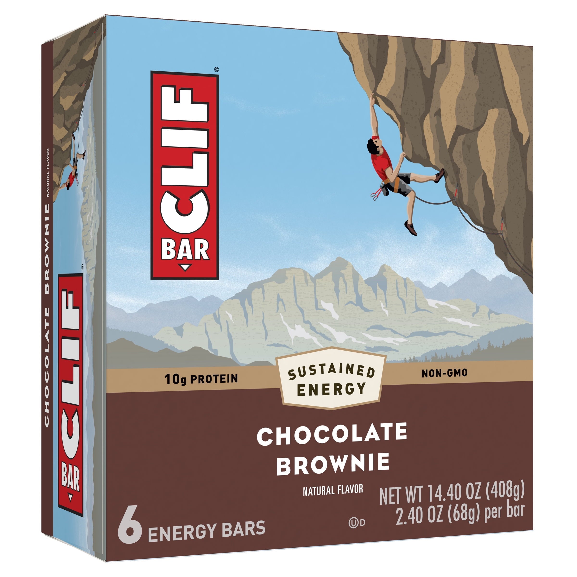 Clif Bar Chocolate Brownie 14.40 Oz Box