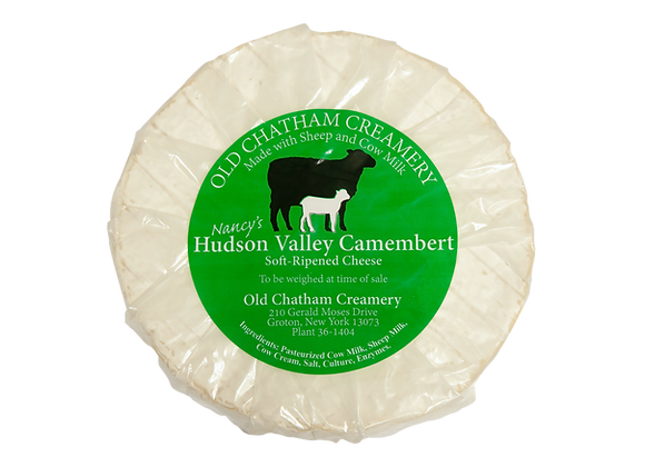 Wholesale Old Chatham Hudson Valley Camembert Soft Ripened Cheese Squares 4oz- Bulk
