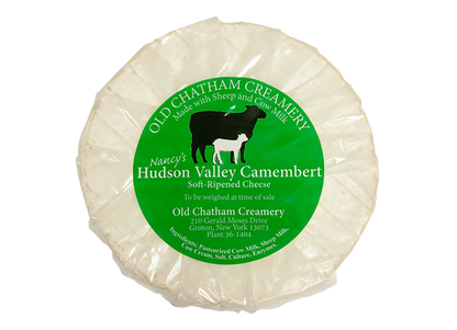 Wholesale Old Chatham Hudson Valley Camembert Soft Ripened Cheese Squares 4oz- Bulk