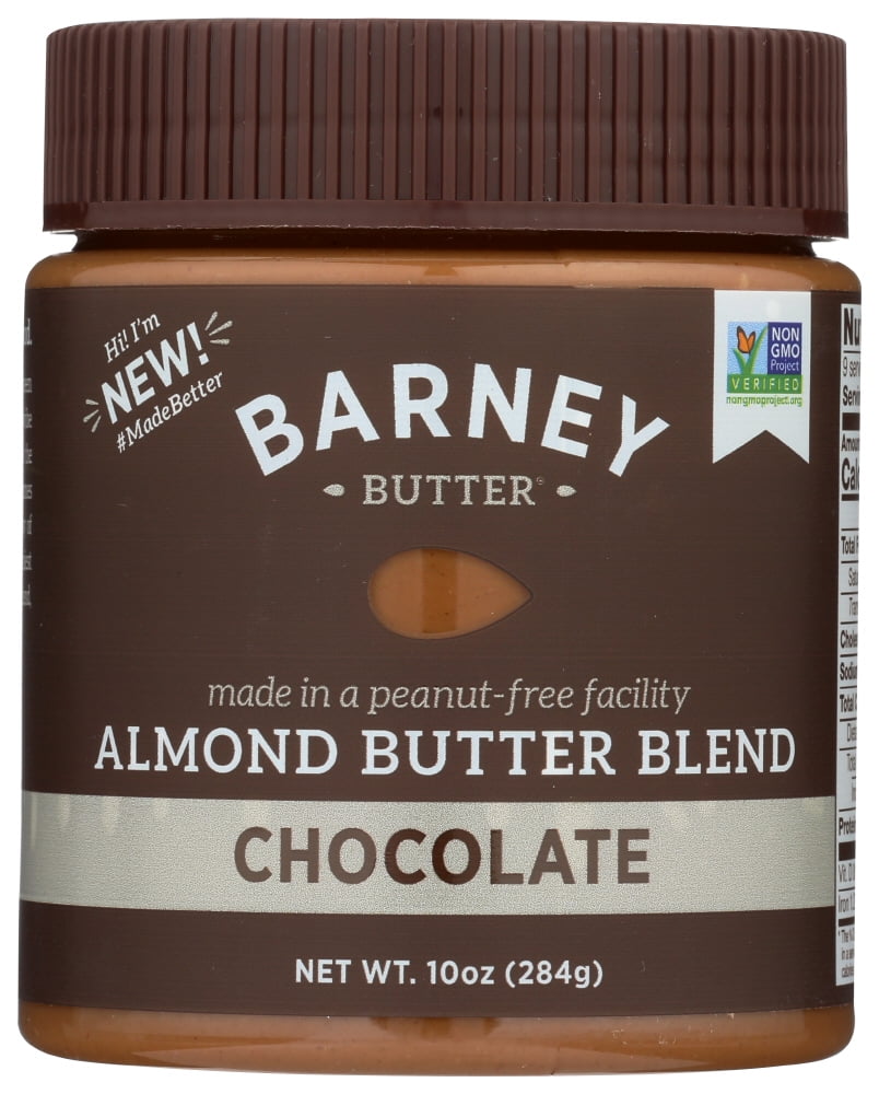 Barney Butter Almond Butter, Chocolate 10 oz Jar