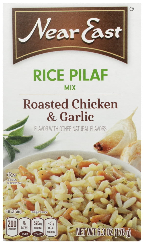 Near East Rice Pilaf Chicken & Garlic 6.3 Oz