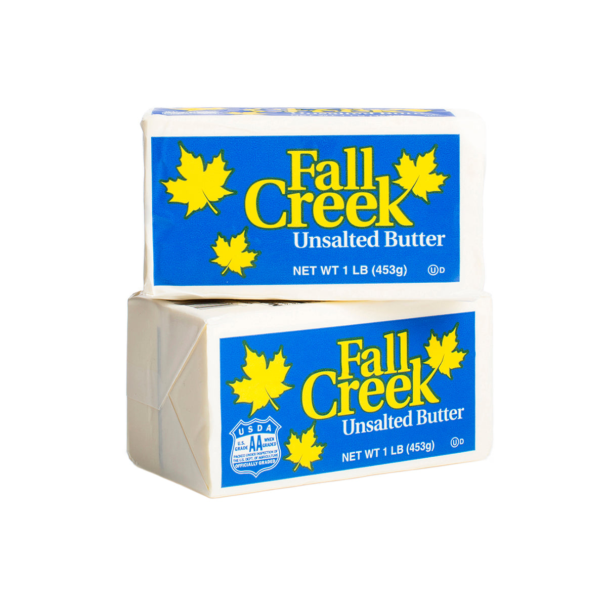 Wholesale Grassland Dairy Unsalted Butter 80% 1 LB-36ct Case Bulk