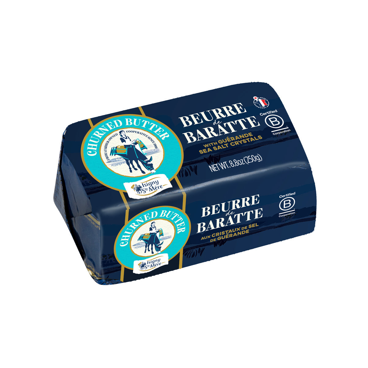 Wholesale Isigny Sainte Mere Salted French Butter 8.8 OZ- Bulk