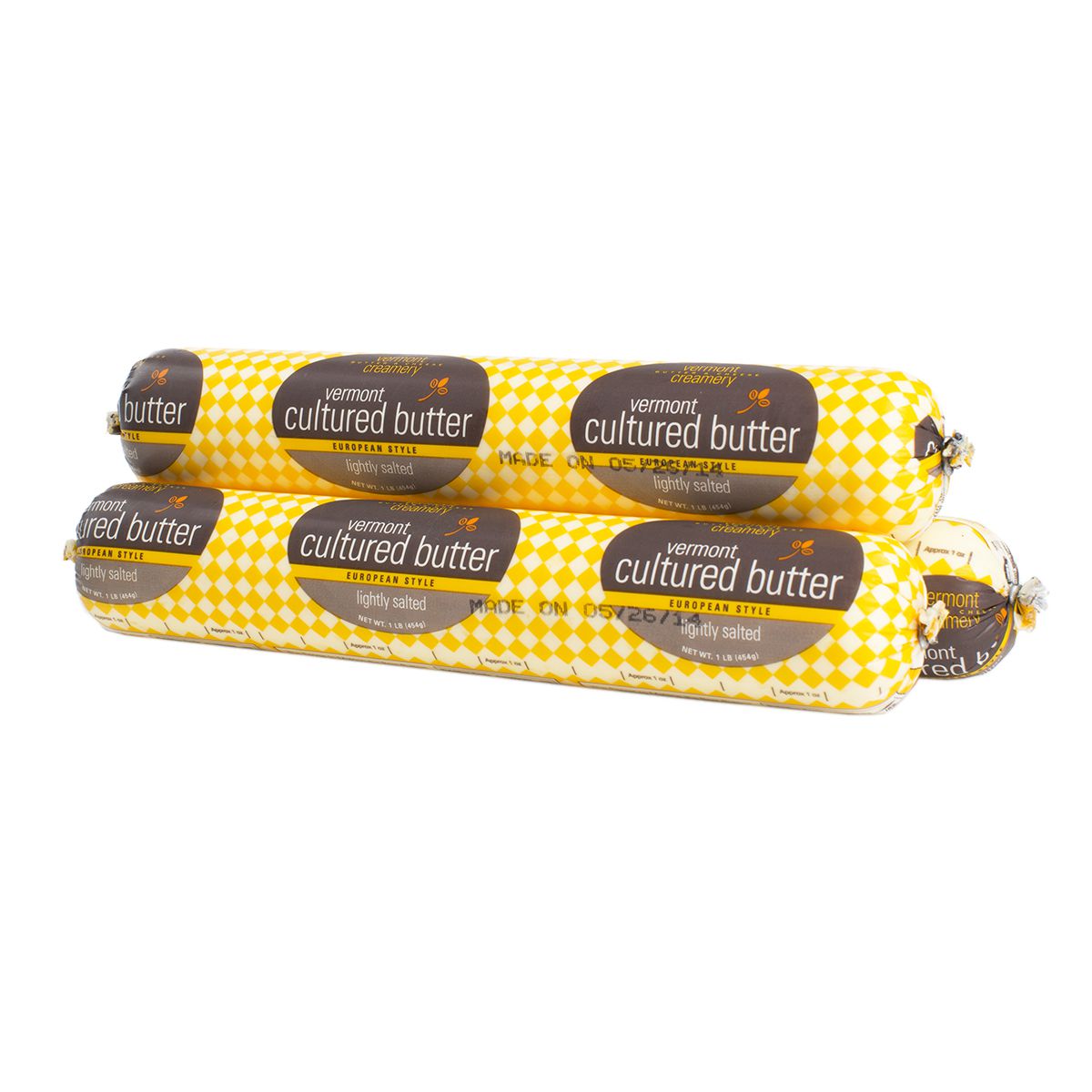Vermont Creamery Salted Butter Roll 1 LB