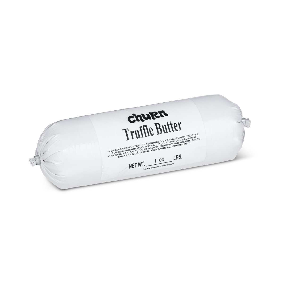 Wholesale Churn Foods 84% Truffle Butter Logs- Bulk