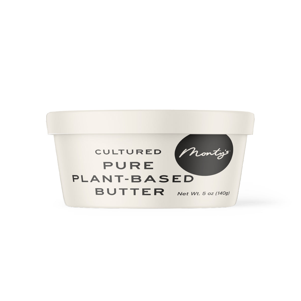 Monty'S Vegan Salted Cultured Butter 5 Oz Tub