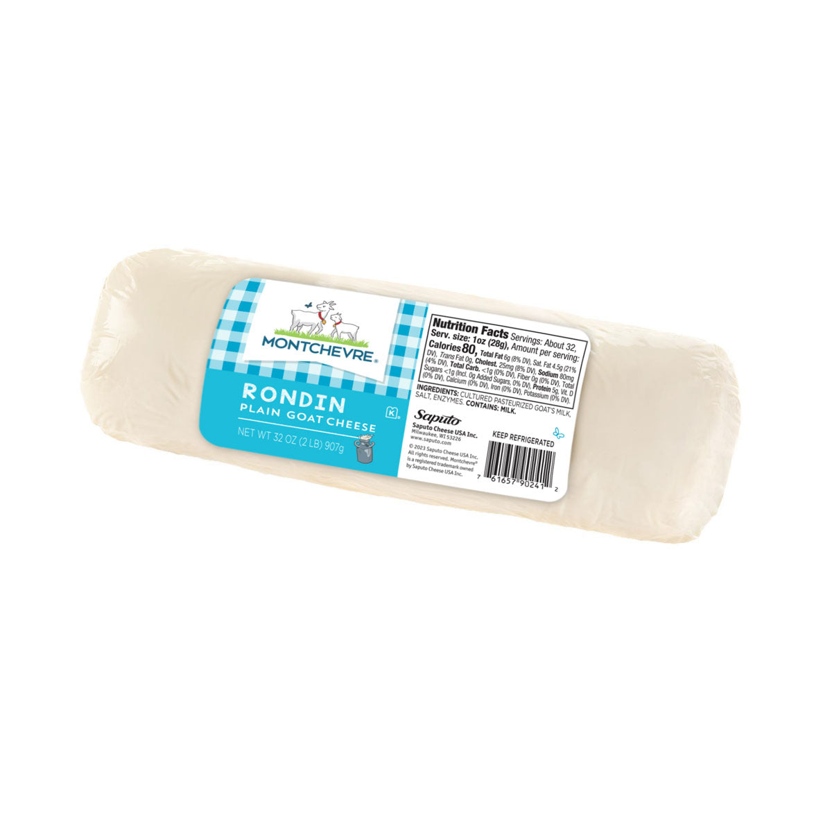 Wholesale Montchevre Rondin Goat Cheese-2 LB Bulk