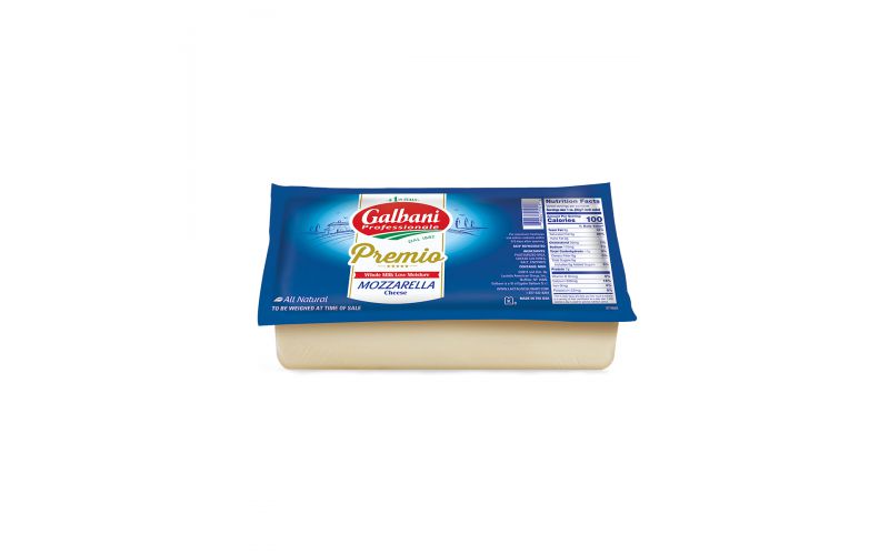 Wholesale Galbani Low Moisture Mozzarella Cheese Loaf Bulk