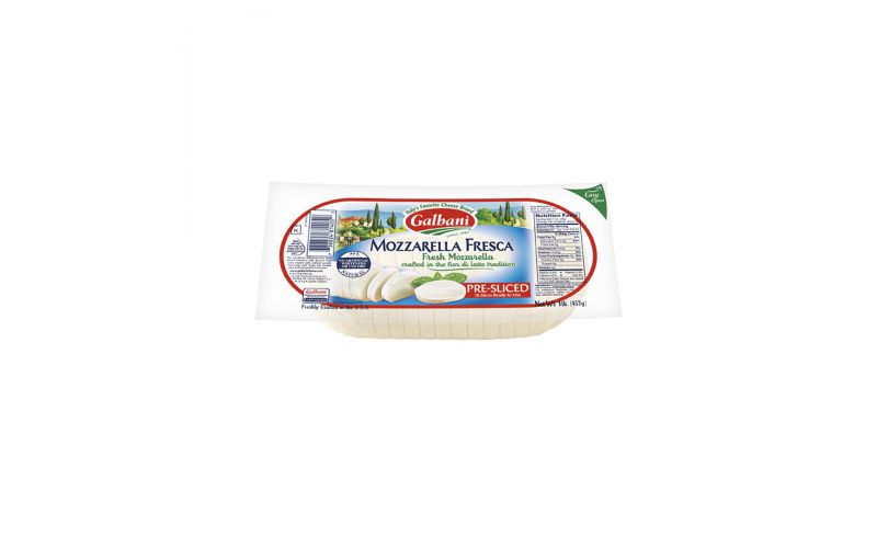 Wholesale Galbani Sliced Mozzarella Cheese Logs 1 Lb Bulk