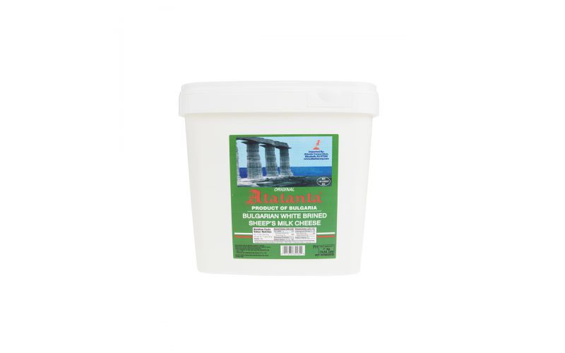 Wholesale Atalanta Bulgarian Feta Cheese 15.4 lb Jar- Bulk