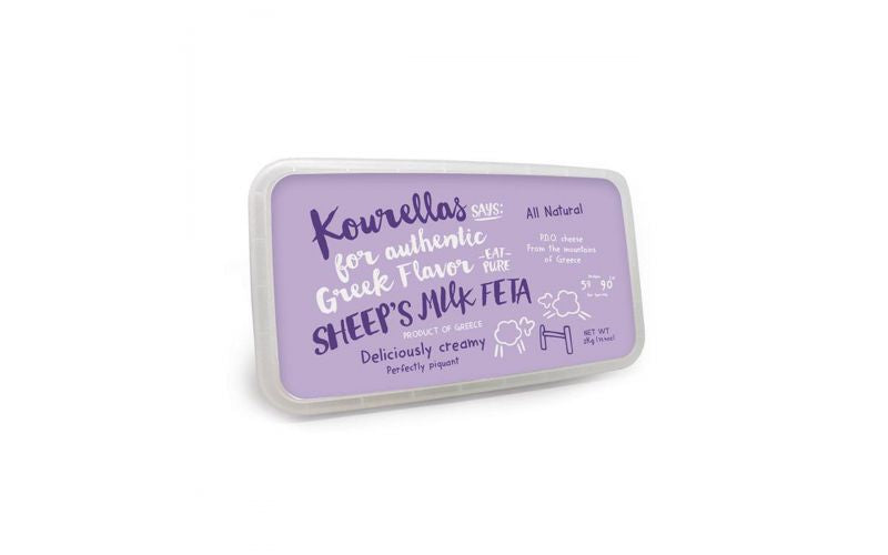Wholesale Kourellas Sheep's Milk PDO Feta Cheese Bulk