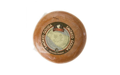 Wholesale Maple Leaf Smoked Gouda Cheese- Bulk