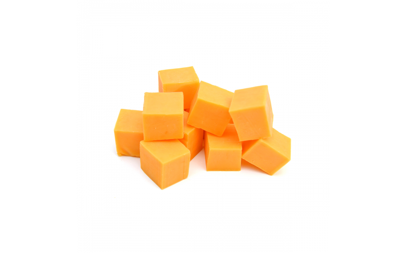 Wholesale Cheddar Cubes 5 LB- Bulk