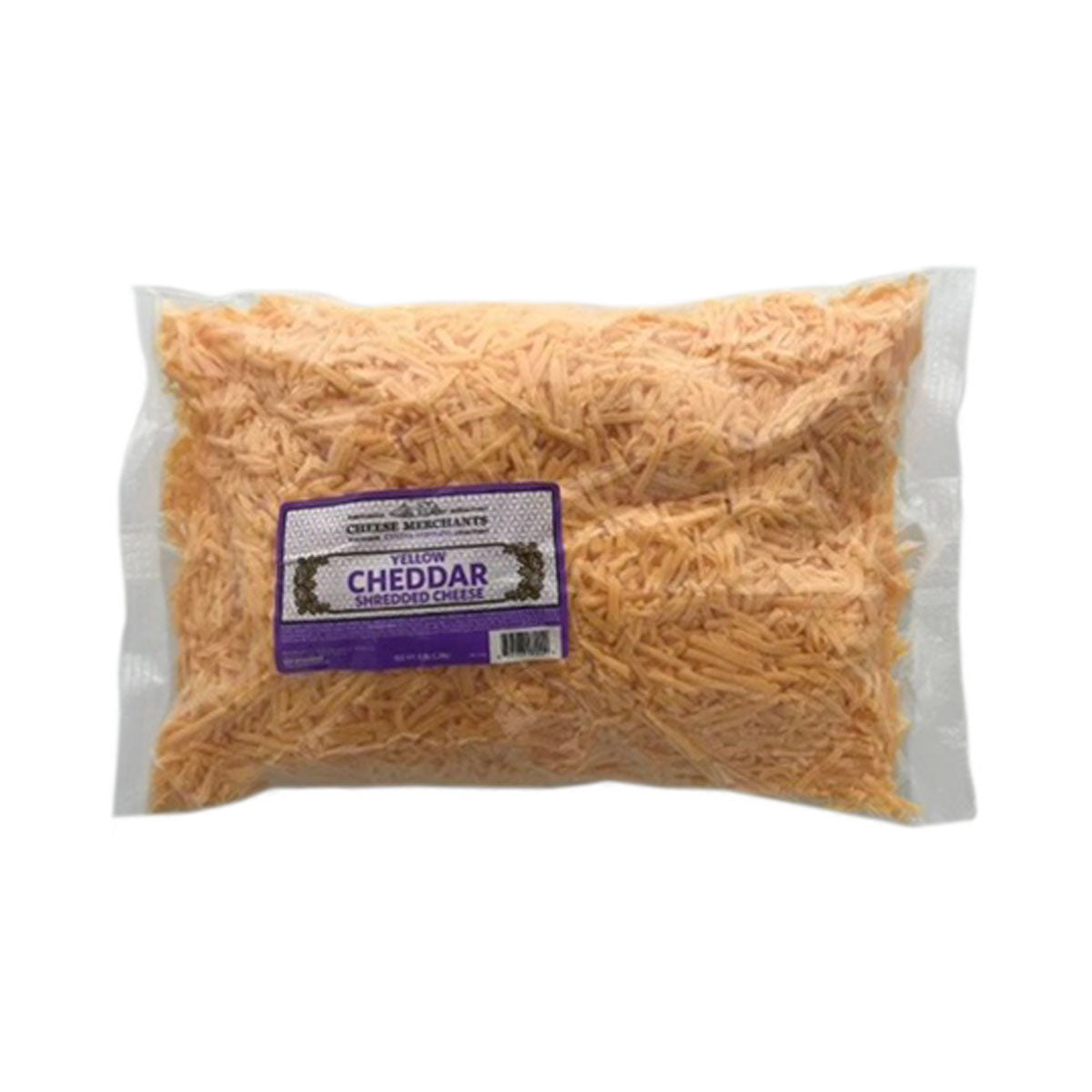 Wholesale Cheese Merchants Shredded Yellow Cheddar-5 LB Bulk