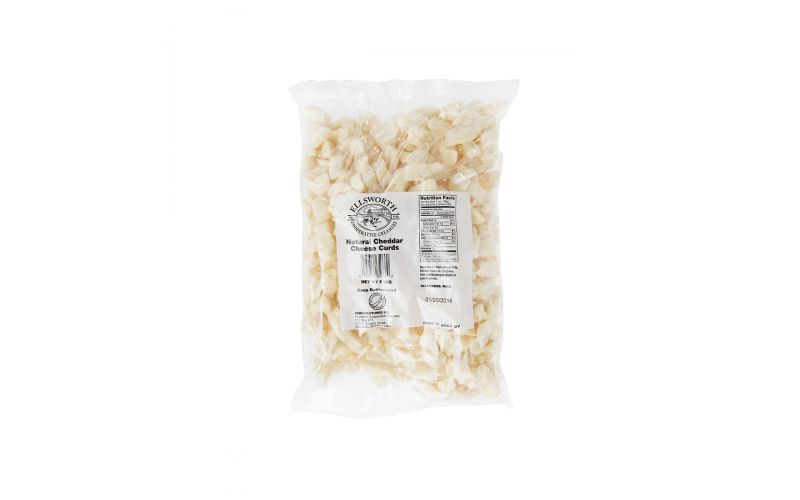 Wholesale Ellsworth Creamery Cheddar Cheese Curds 5 Lb- Bulk