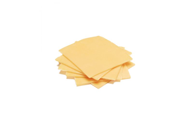 Wholesale Sliced Yellow Cheddar Cheese 6 X 1.5 LB Bulk