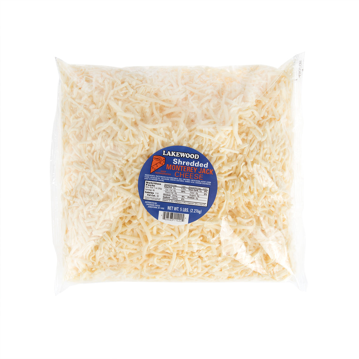 Lucerne Cheese Finely Shredded Monterey Jack 8oz 3ct