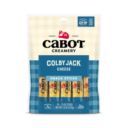 Cabot Creamery Colby Jack Snacking Sticks 7.5 OZ