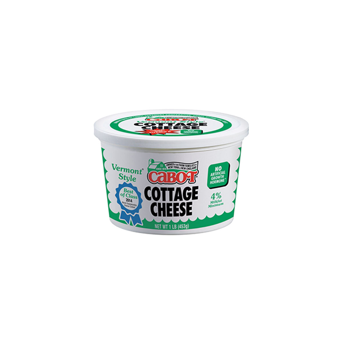 Cabot Creamery Cottage Cheese 1 lb Jar