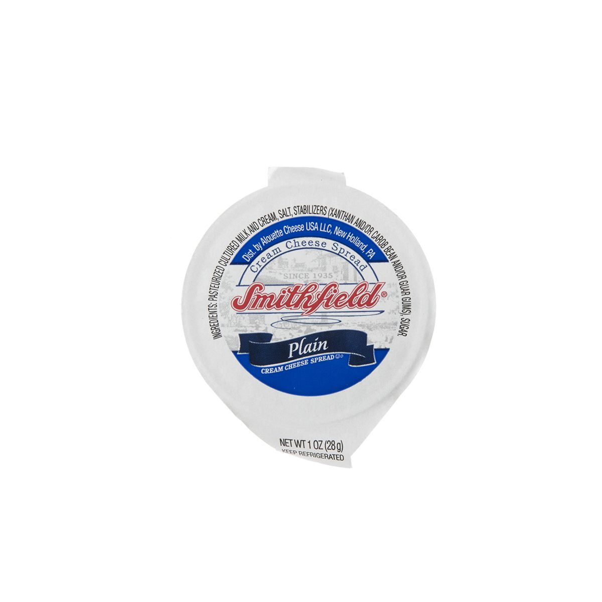 Wholesale Smithfield Cream Cheese 1 OZ-100ct Case Bulk