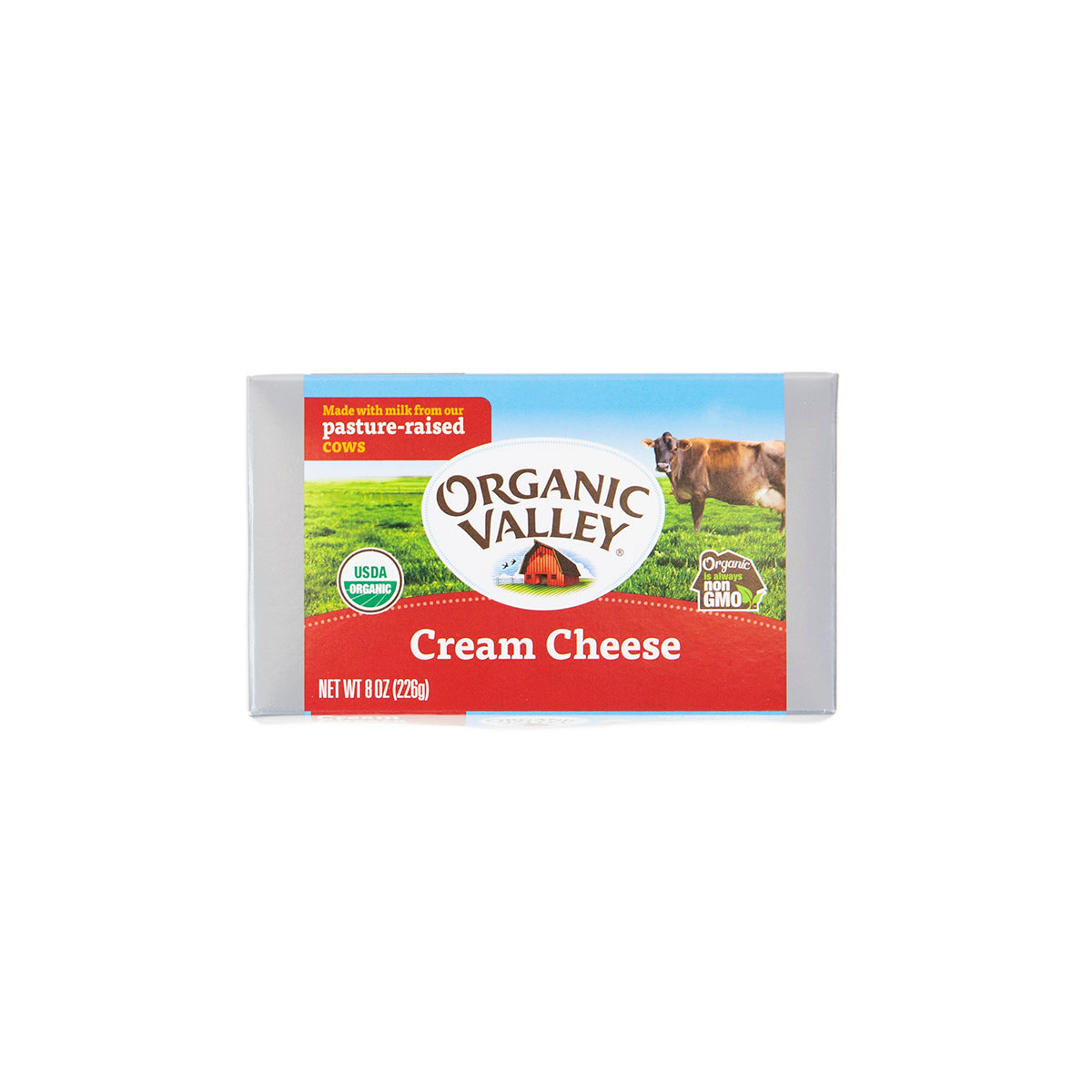 Wholesale Organic Valley Organic Cream Cheese 8 Oz-36ct Case Bulk