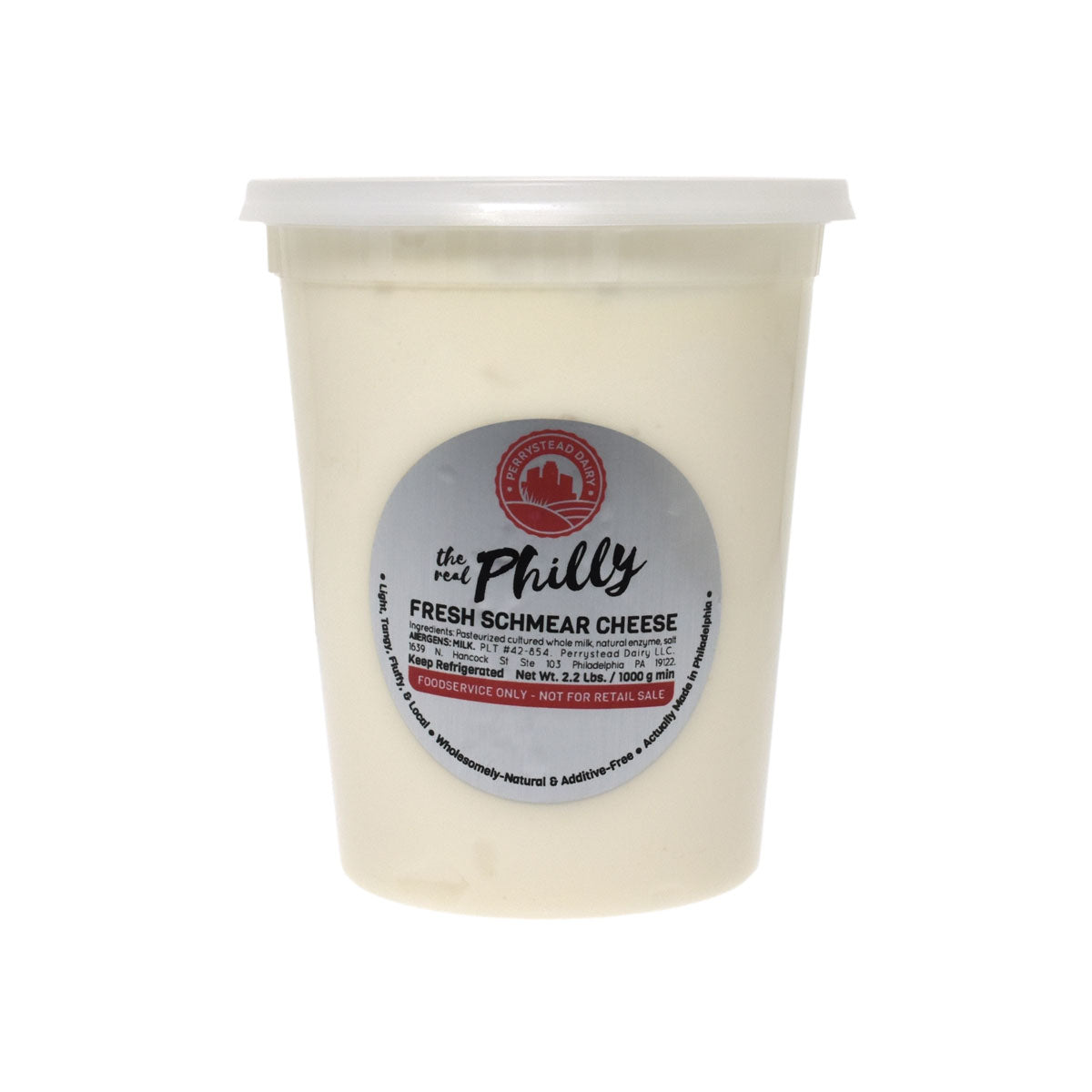 Wholesale Perrystead Dairy The Real Philly Fresh Schmear Cheese- Bulk