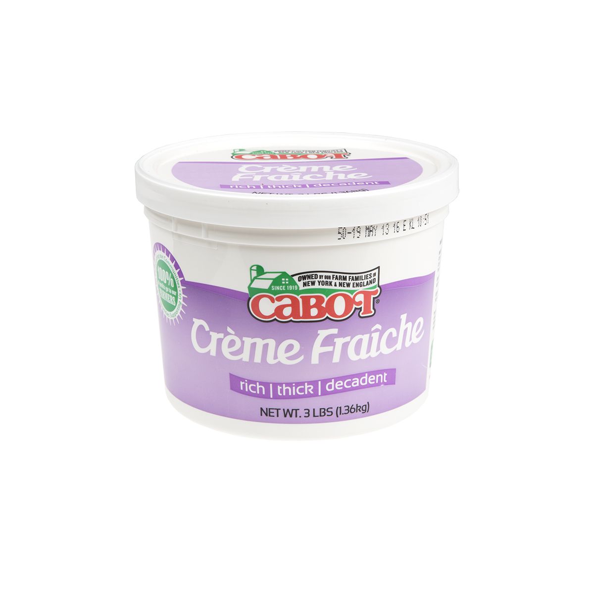 Wholesale Cabot Creamery Creme Fraiche- Bulk