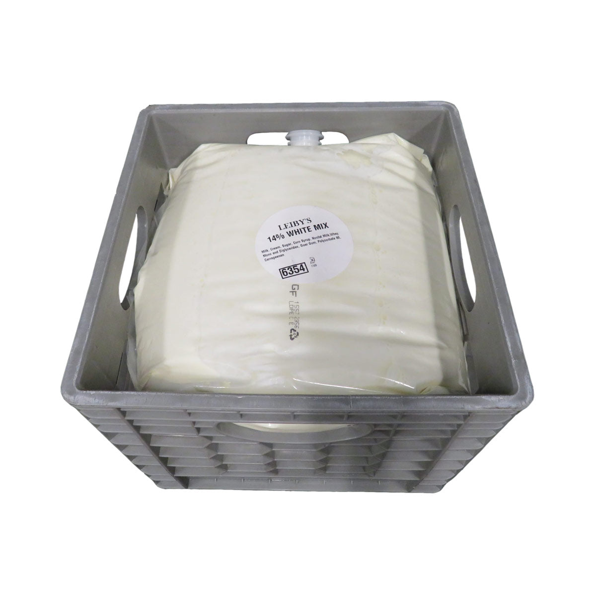 Wholesale BoxNCase Vanilla Ice Cream Mix 16% 2.5 GAL Bag-2ct Case Bulk