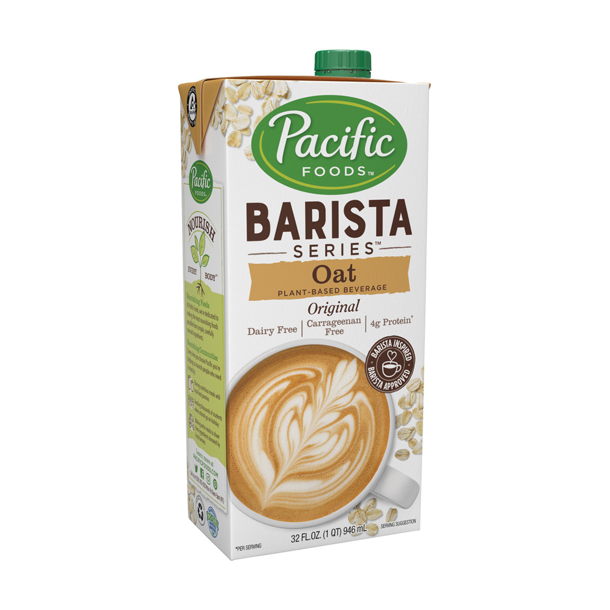 Wholesale BoxNCase Barista Series Original Oat Milk 32 oz Carton-12ct Case Bulk