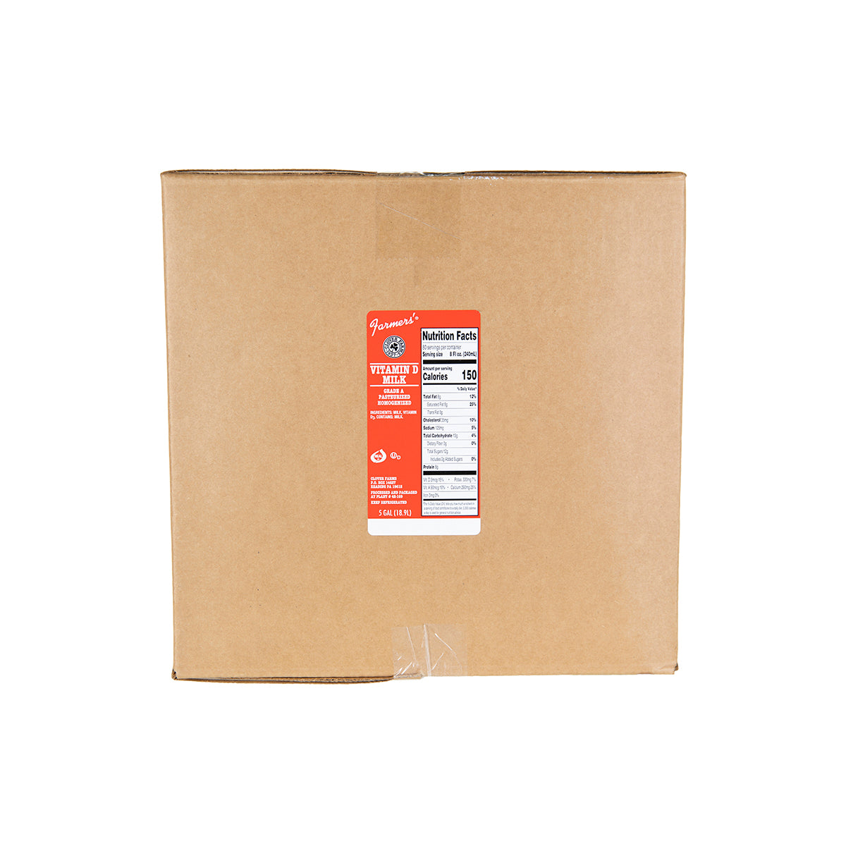 Wholesale Clover Farms Dairy Whole Milk- Bulk