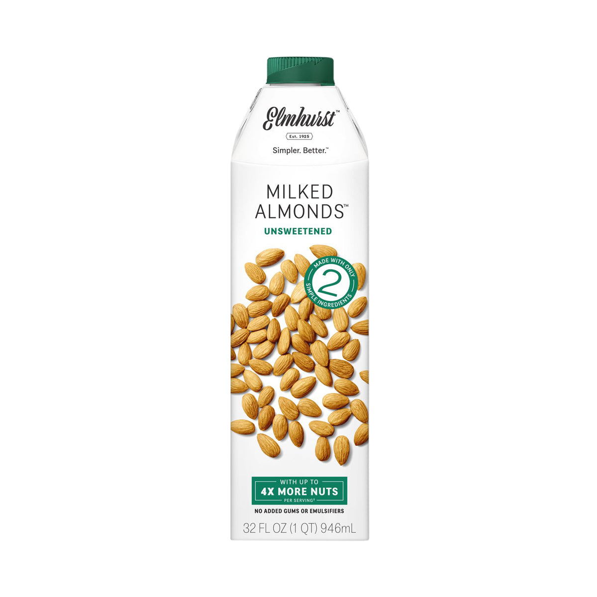 BoxNCase Unsweetened Almond Milk 32 Oz Carton