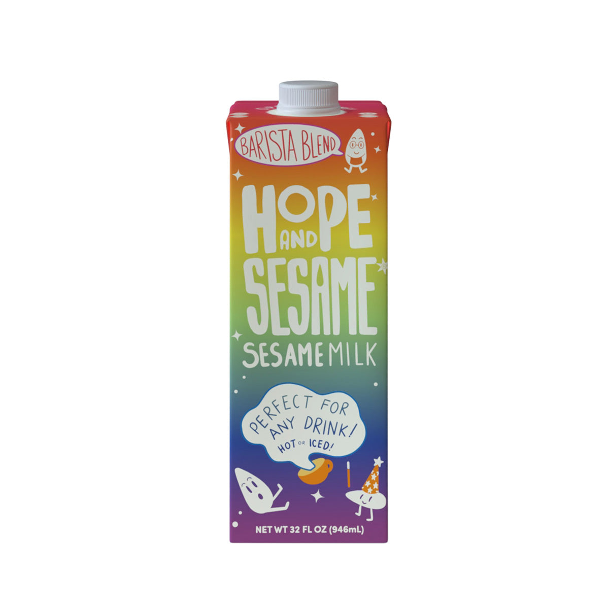 BoxNCase Barista Blend Sesame Milk 32 oz Carton
