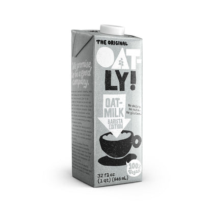 Wholesale Oatly Oat Barista Milk 32 OZ- Bulk
