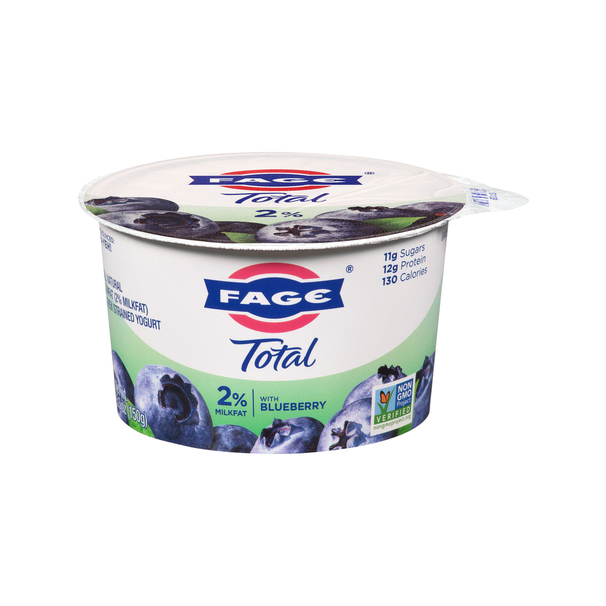 Wholesale Fage 2% Blueberry Greek Yogurt 5.3 OZ- Bulk