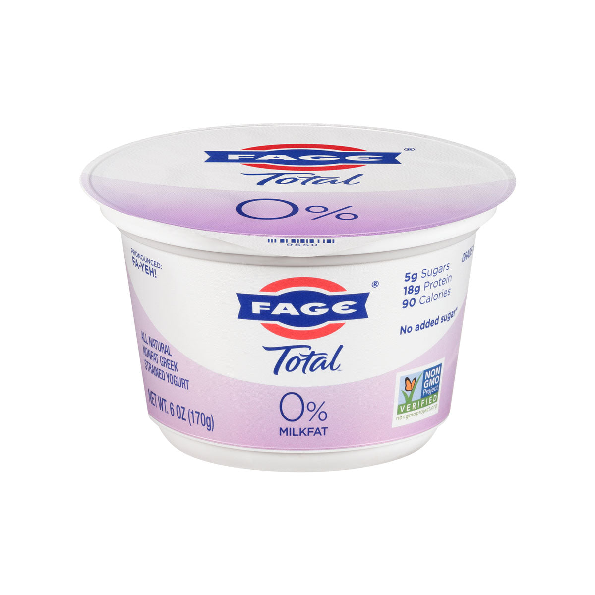 Fage 0% Plain Greek Yogurt 5.3 OZ