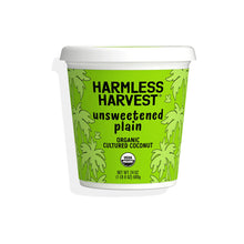 Wholesale Harmless Harvest Organic Unsweetened Plain Vegan Coconut Yogurt 24 OZ- Bulk
